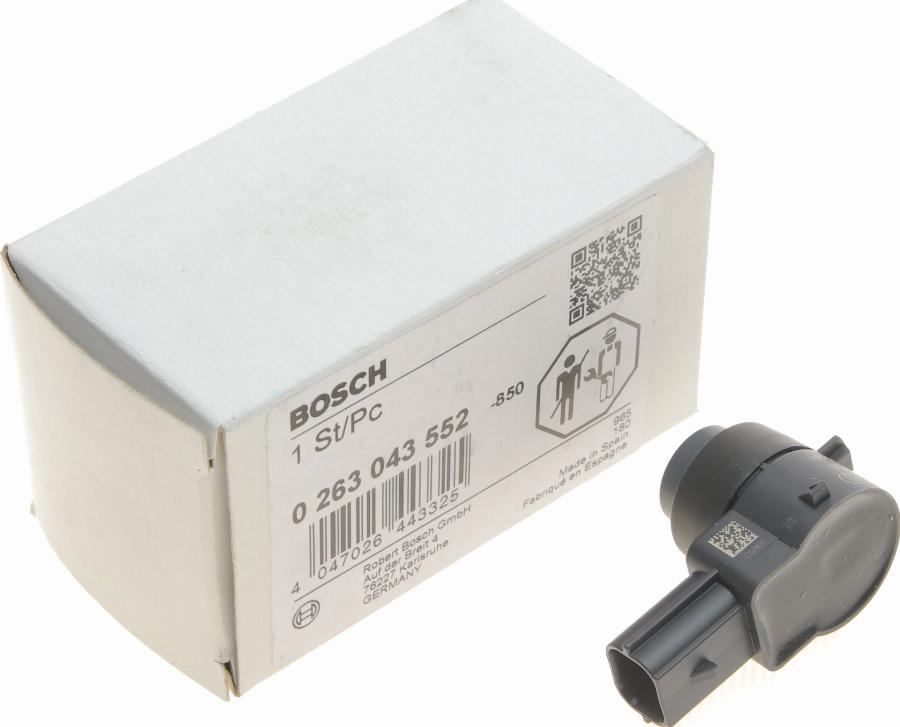 BOSCH 0 263 043 552 - Capteur, parctronic droxauto.com