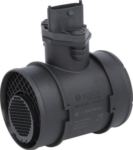 BOSCH 0 280 218 06J - Débitmètre de masse d'air droxauto.com