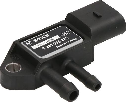 BOSCH 0 281 006 005 - Capteur, pression des gaz échappement droxauto.com