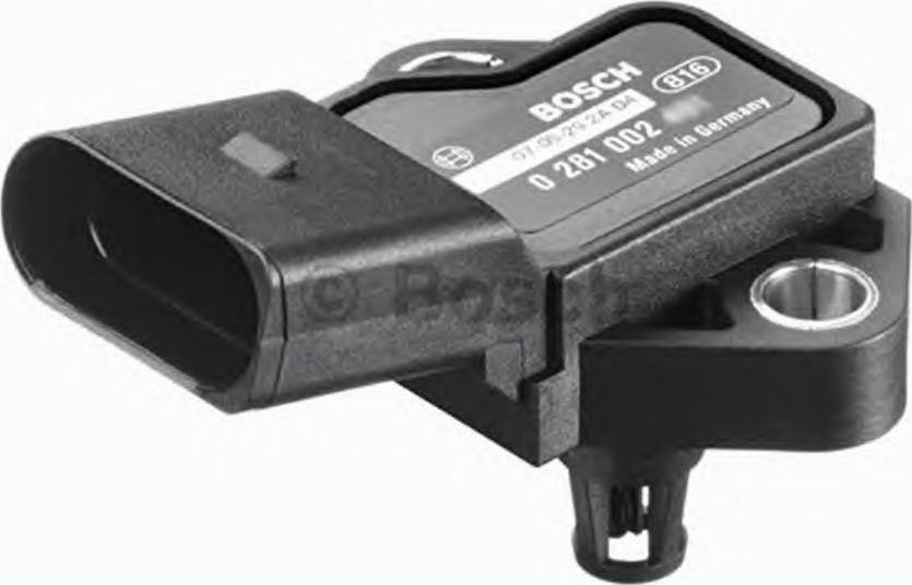 BOSCH 0 281 002 402 - Capteur, pression du tuyau d'admission droxauto.com
