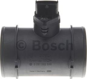 BOSCH 0 281 002 598 - Débitmètre de masse d'air droxauto.com