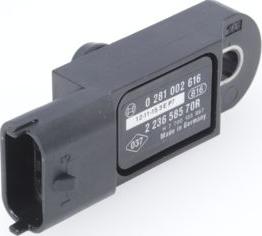 BOSCH 0 281 002 616 - Capteur, pression de suralimentation droxauto.com