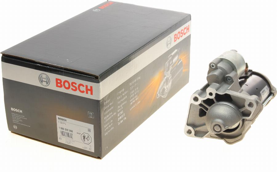 BOSCH 1 986 S00 998 - Démarreur droxauto.com