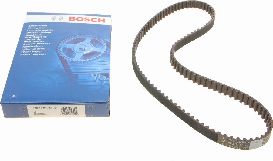 BOSCH 1 987 949 042 - Courroie de distribution droxauto.com