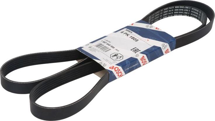 BOSCH 1 987 945 986 - Courroie trapézoïdale à nervures droxauto.com