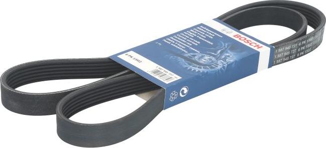 BOSCH 1 987 945 727 - Courroie trapézoïdale à nervures droxauto.com