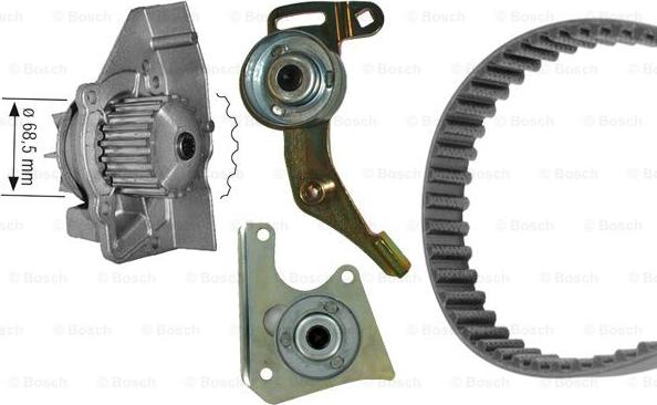 BOSCH 1 987 946 437 - Pompe à eau + kit de courroie de distribution droxauto.com
