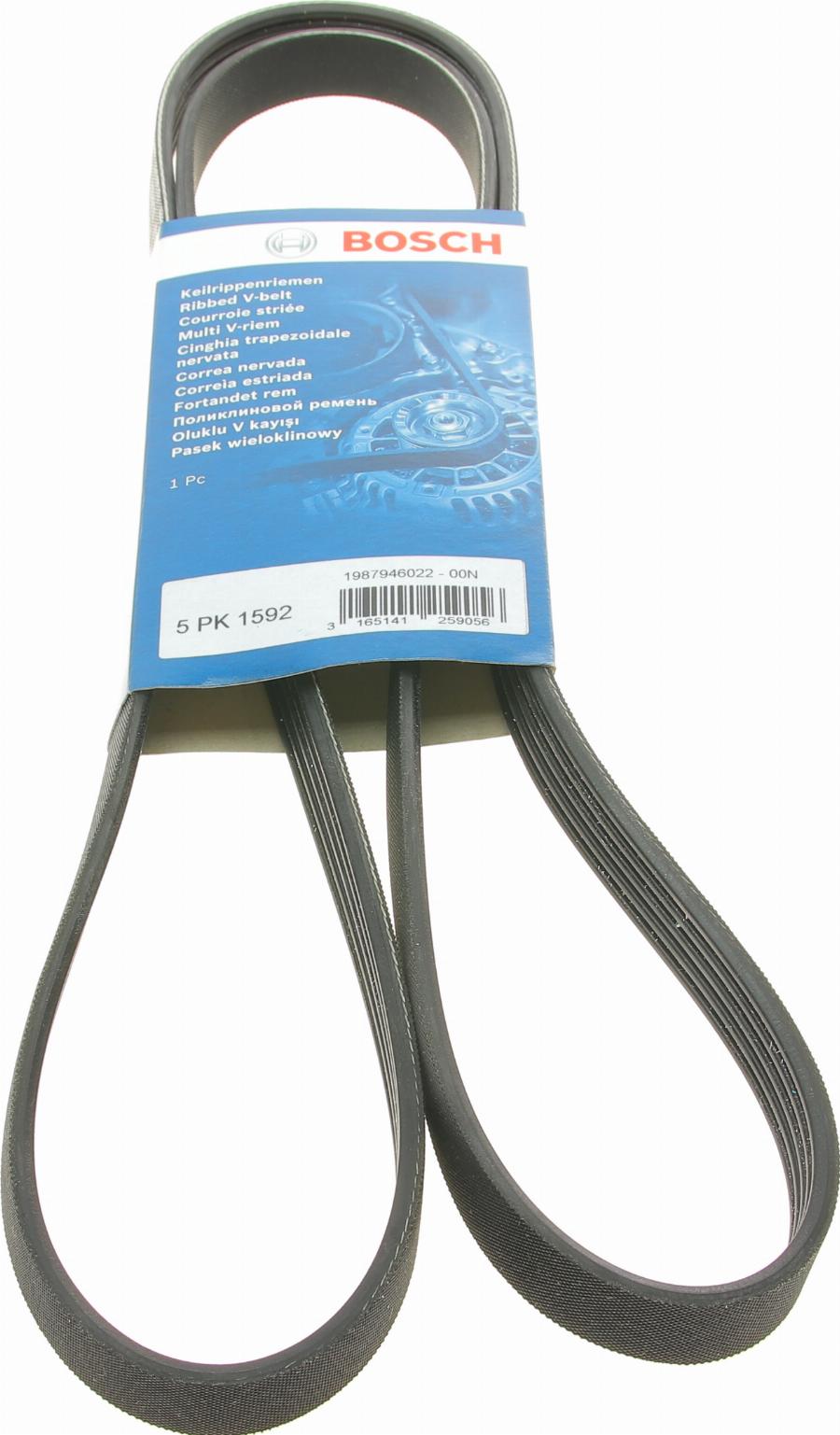 BOSCH 1 987 946 022 - Courroie trapézoïdale à nervures droxauto.com