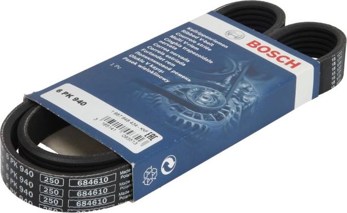 BOSCH 1 987 948 434 - Courroie trapézoïdale à nervures droxauto.com