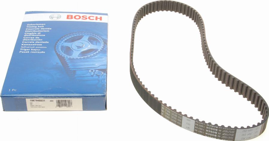 BOSCH 1 987 948 831 - Courroie de distribution droxauto.com