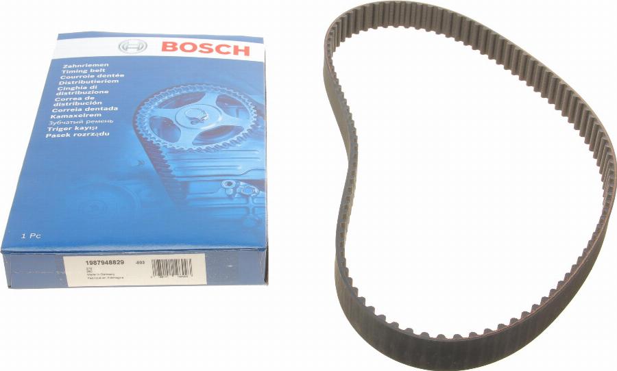 BOSCH 1 987 948 829 - Courroie de distribution droxauto.com