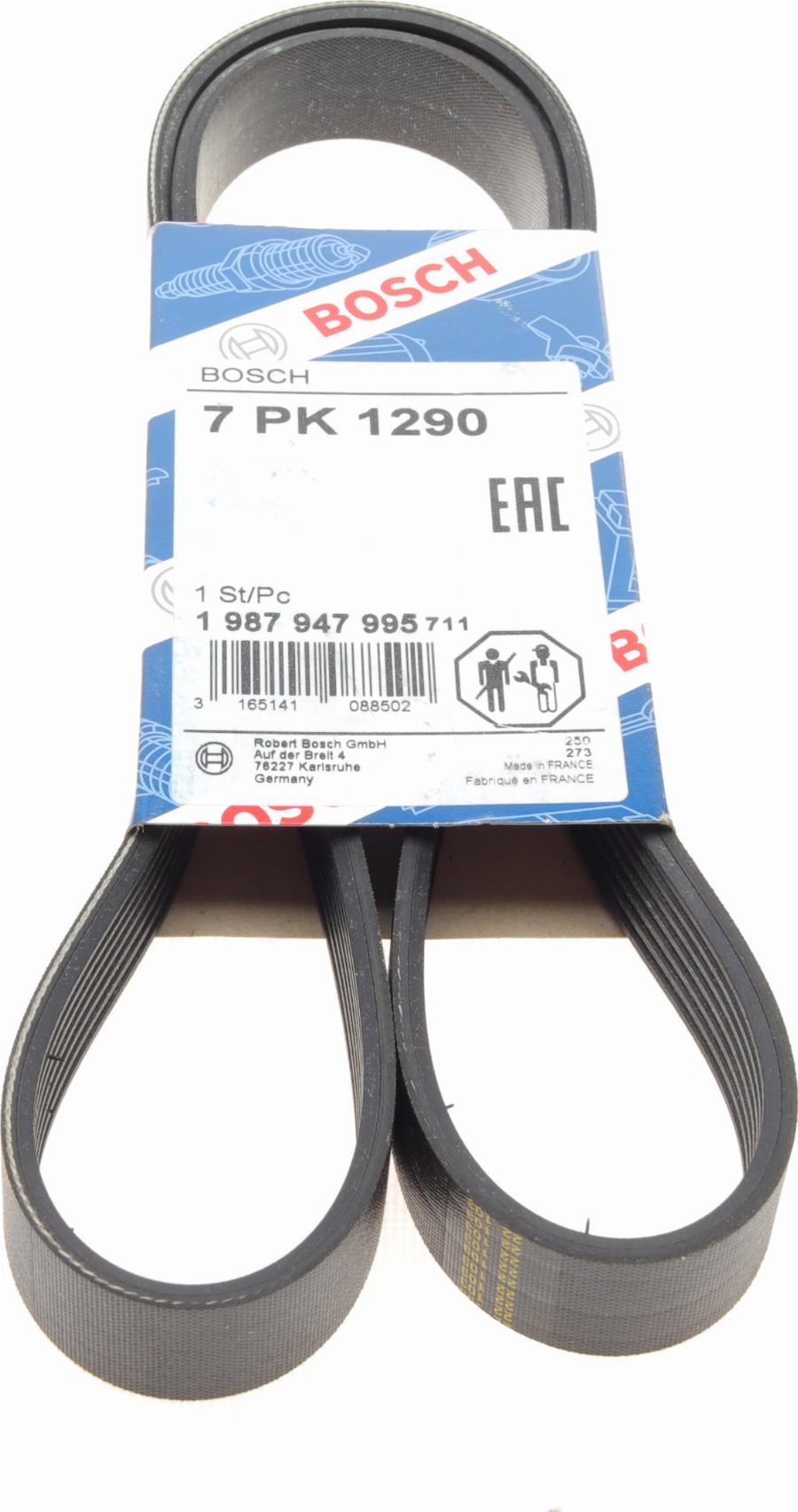 BOSCH 1 987 947 995 - Courroie trapézoïdale à nervures droxauto.com