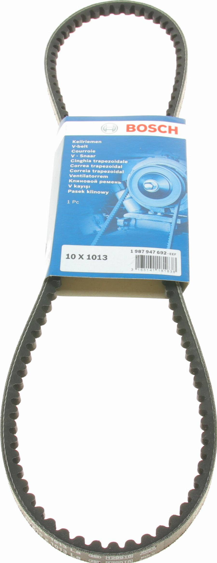 BOSCH 1 987 947 692 - Courroie trapézoïdale droxauto.com