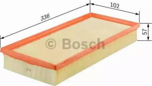 BOSCH 1 457 433 325 - Filtre à air droxauto.com