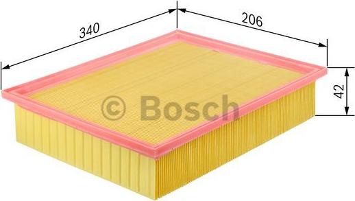 BOSCH 1 457 433 799 - Filtre à air droxauto.com
