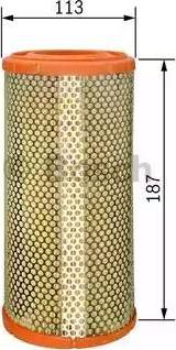 BOSCH 1 457 433 732 - Filtre à air droxauto.com