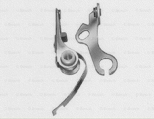 BOSCH 1 237 013 803 - Jeu de contacts, distributeur d'allumage droxauto.com