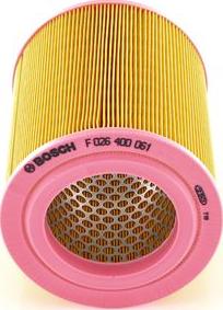 BOSCH F 026 400 061 - Filtre à air droxauto.com