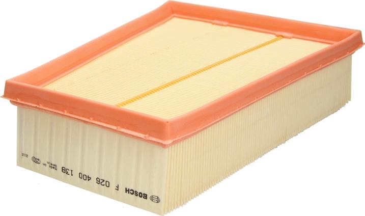 BOSCH F 026 400 138 - Filtre à air droxauto.com