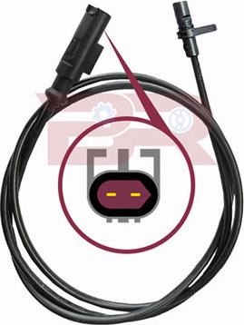 BOTTO RICAMBI BREL9032 - Capteur, vitesse de roue droxauto.com