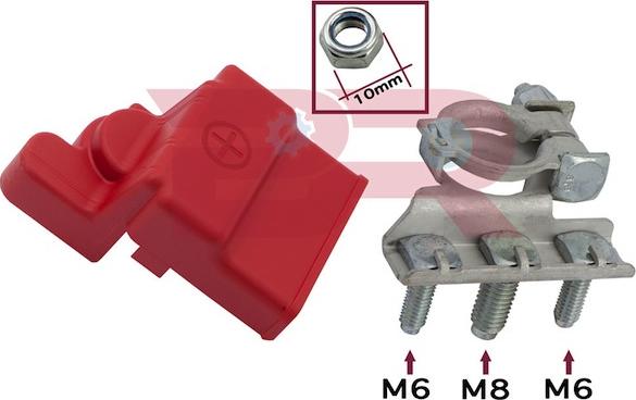 BOTTO RICAMBI BREL2290 - Adaptateur de batterie droxauto.com