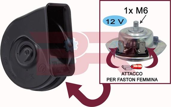 BOTTO RICAMBI BREL2264 - Avertisseur sonore droxauto.com