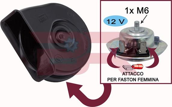 BOTTO RICAMBI BREL2265 - Avertisseur sonore droxauto.com