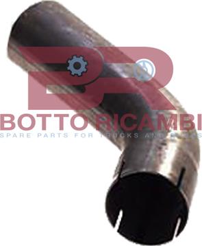 BOTTO RICAMBI BRM4665 - Tuyau d'échappement droxauto.com