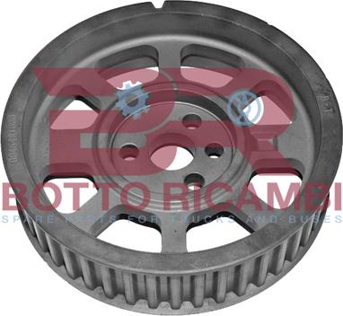 BOTTO RICAMBI BRM0595 - Roue dentée, arbre à contrepoids d'équilibrage droxauto.com