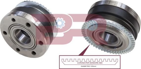 BOTTO RICAMBI BRST4580 - Kit de roulements de roue droxauto.com