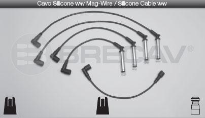 Brecav 09.515 - Kit de câbles d'allumage droxauto.com
