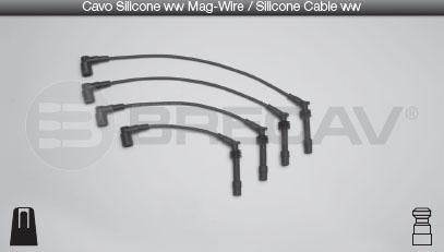 Brecav 09.536 - Kit de câbles d'allumage droxauto.com