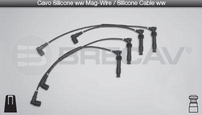 Brecav 09.531 - Kit de câbles d'allumage droxauto.com