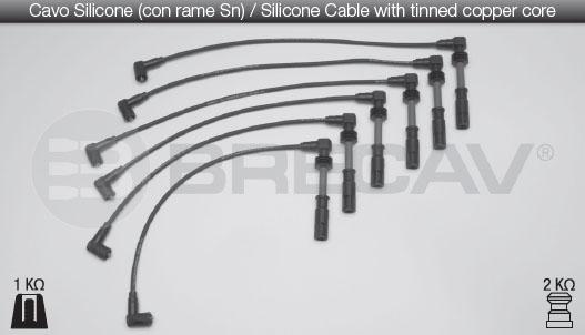 Brecav 02.522 - Kit de câbles d'allumage droxauto.com