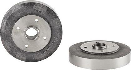 Breco BT 1709 - Tambour de frein droxauto.com