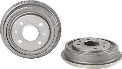 Breco BT 3167 - Tambour de frein droxauto.com