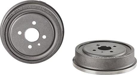 Breco BT 7715 - Tambour de frein droxauto.com