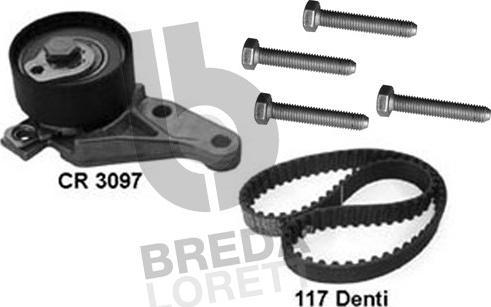 Breda Lorett KCD0568 - Kit de distribution droxauto.com