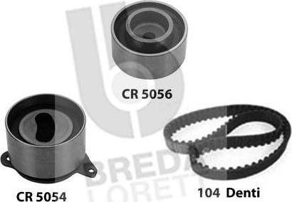 Breda Lorett KCD0505 - Kit de distribution droxauto.com