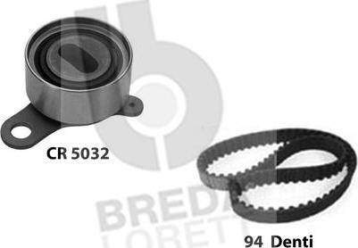 Breda Lorett KCD0655 - Kit de distribution droxauto.com