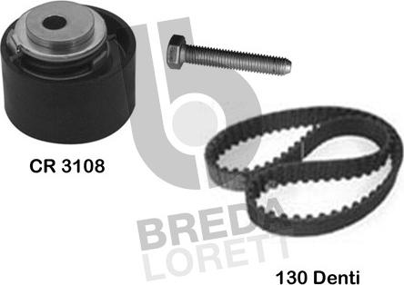 Breda Lorett KCD0650 - Kit de distribution droxauto.com