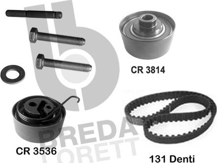 Breda Lorett KCD0621 - Kit de distribution droxauto.com
