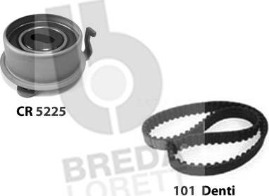 Breda Lorett KCD0622 - Kit de distribution droxauto.com