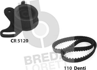 Breda Lorett KCD0627 - Kit de distribution droxauto.com