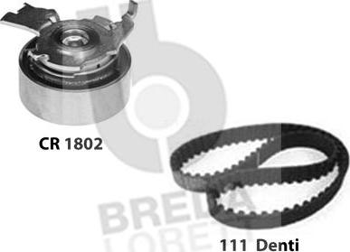 Breda Lorett KCD0158 - Kit de distribution droxauto.com