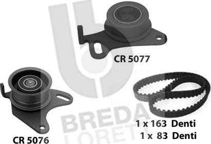 Breda Lorett KCD0163 - Kit de distribution droxauto.com