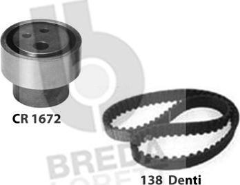 Breda Lorett KCD0105 - Kit de distribution droxauto.com