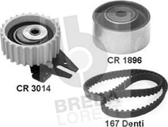 Breda Lorett KCD0101 - Kit de distribution droxauto.com