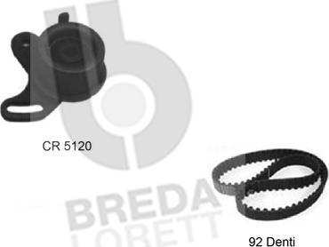 Breda Lorett KCD0189 - Kit de distribution droxauto.com