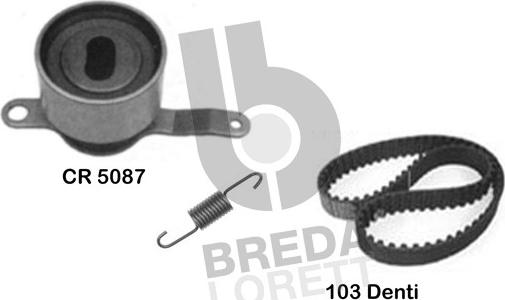 Breda Lorett KCD0175 - Kit de distribution droxauto.com